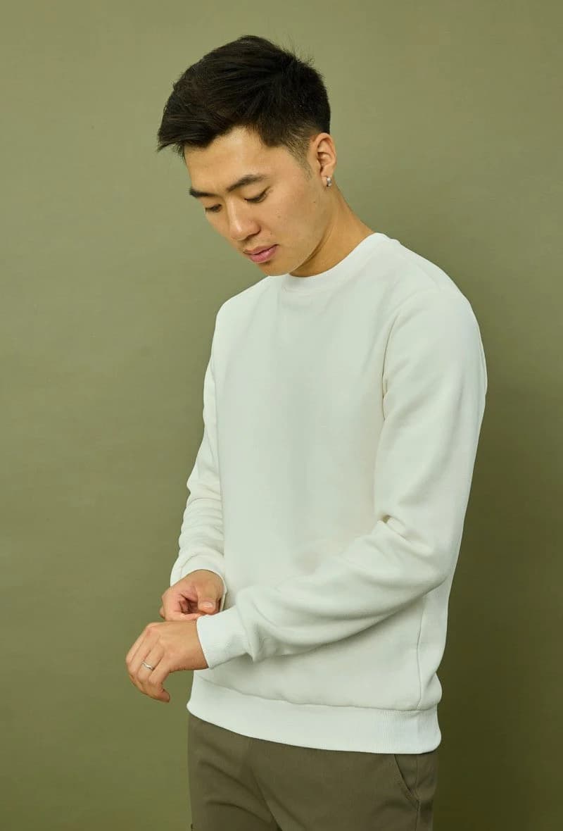 Melyise Crewneck Sweater Ecru