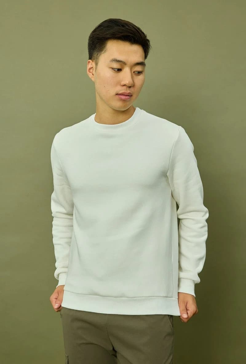 Melyise Relaxed Sweater Off-white